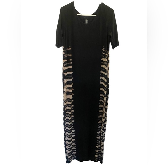 RAQUEL ALLEGRA
COLUMN Maxi DRESS BLACK EARTH 2 - Picture 2 of 7